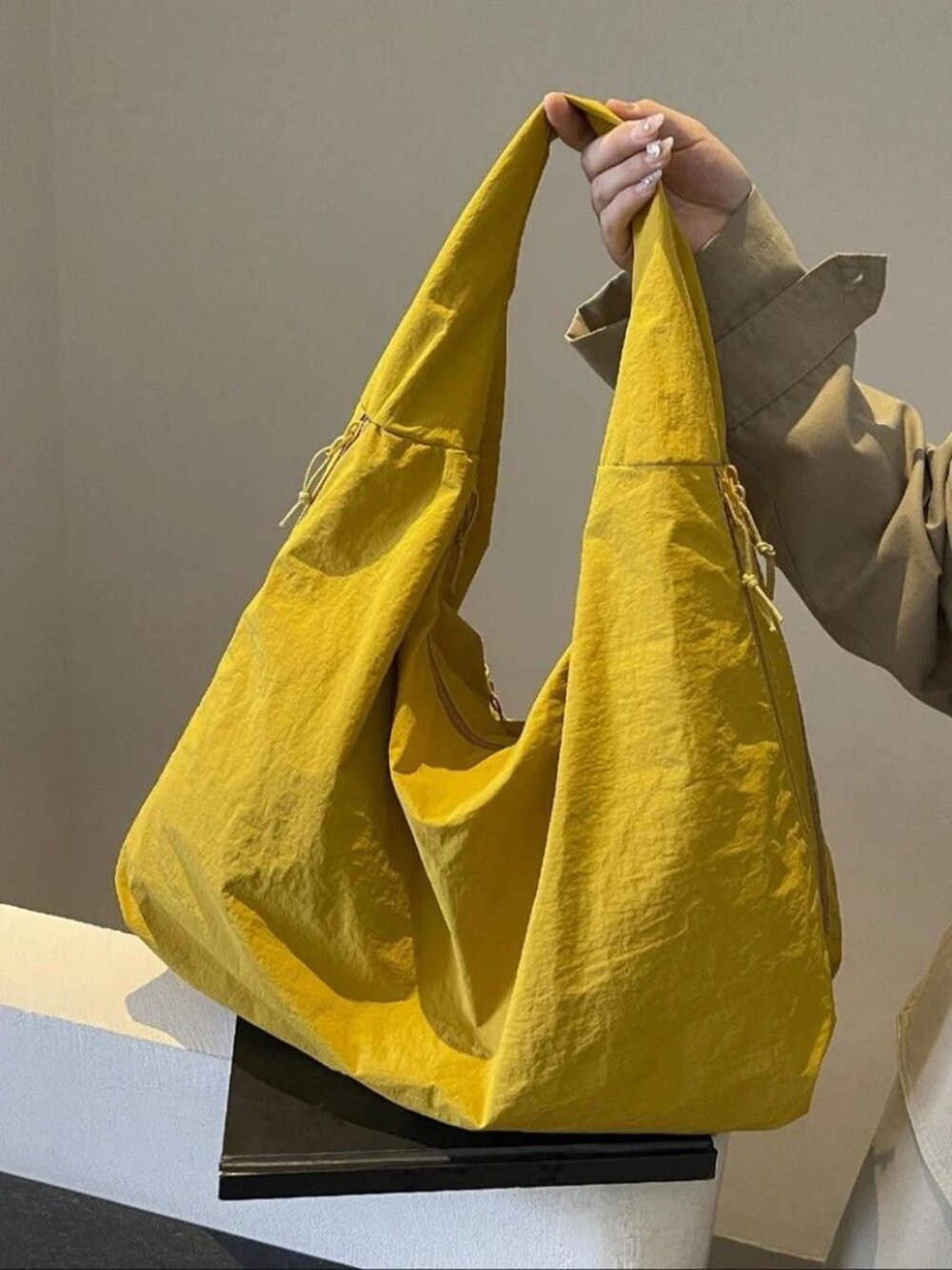 Maison Ginza Luna Lush Bag in Yellow